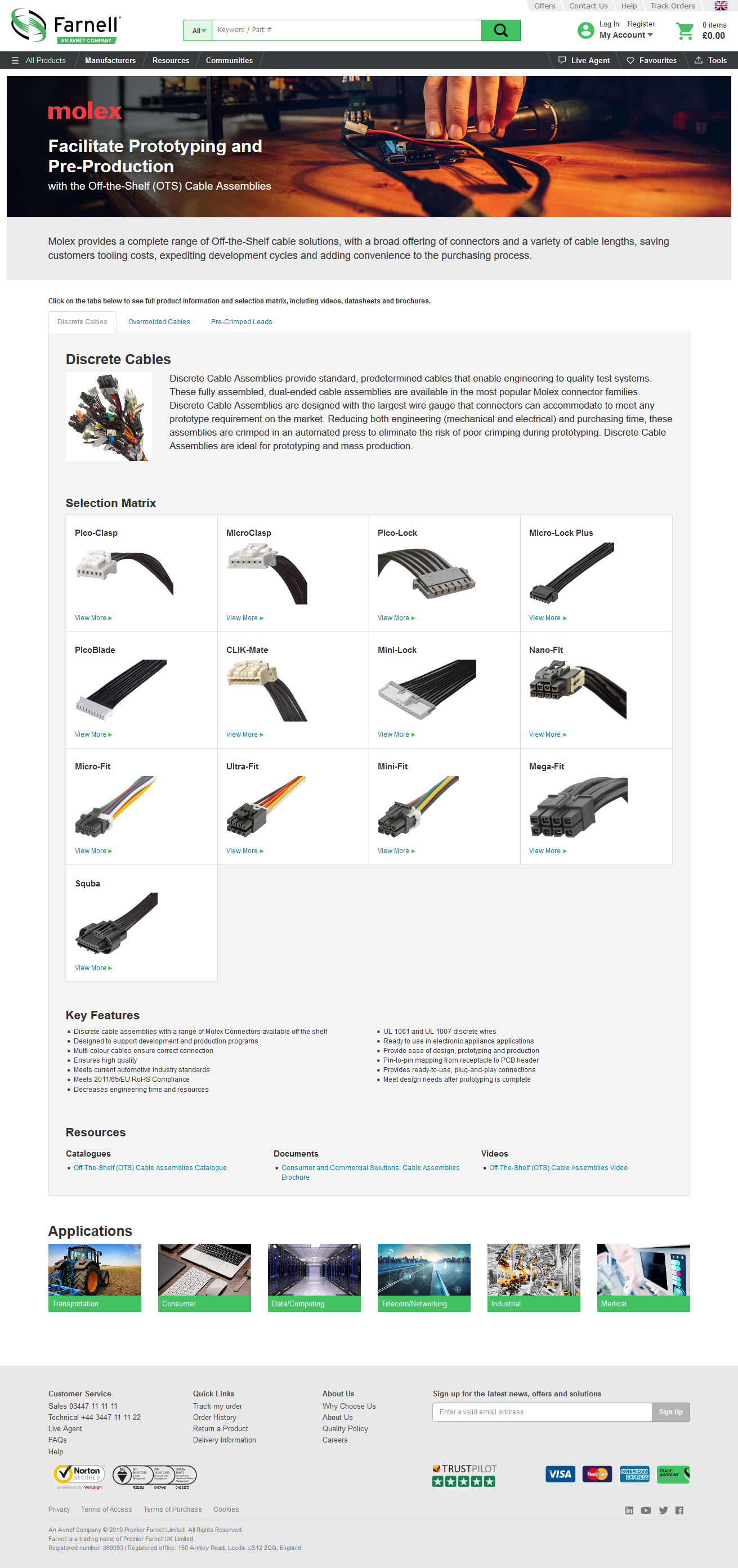 Molex Connector Catalog